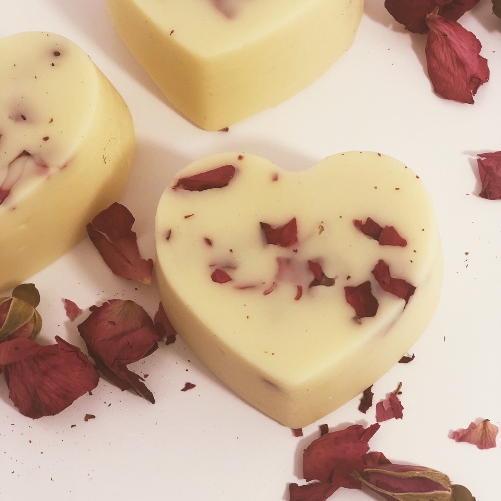 Rose Lotion Bar - Picture 1 of 1